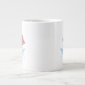 米国フリーメーソン記号 ジャンボコーヒーマグカップ (正面)
