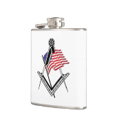 米国フリーメーソン記号 フラスク (左)