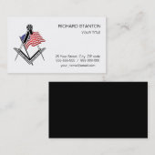 米国フリーメーソン記号 名刺 (正面/裏面)