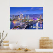 米国フロリダ州サンクトペテルブルク ポスター (キッチン)