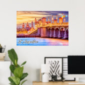 米国フロリダ州セントオーガスティン ポスター (ホームオフィス)