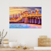 米国フロリダ州セントオーガスティン ポスター (キッチン)