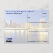 米国フロリダ州タンパ ポストカード (裏面)