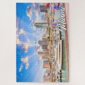 米国フロリダ州ビューティフルマイアミ ジグソーパズル (縦)