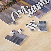 米国フロリダ州ビューティフルマイアミ ジグソーパズル (側面)