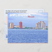 米国フロリダ州フォートマイヤーズ ポストカード (正面/裏面)