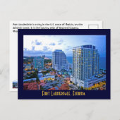 米国フロリダ州フォートローダーデール ポストカード (正面/裏面)