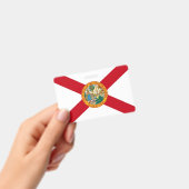 米国フロリダ州フロリダ州州旗の名前バッジ バッジ (手持ち)