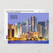 米国フロリダ州マイアミ ポストカード (正面/裏面)