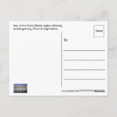 米国フロリダ州マイアミ ポストカード (裏面)