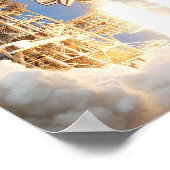 米国フロリダ州ロケット打ち上げ ポスター (角)