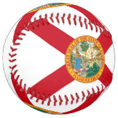 米国フロリダ州旗を持つ愛国的ソフトボール ソフトボール (正面左)