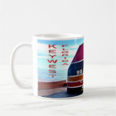 米国フロリダ州 – 鍵西 – 最南端のポイントブイ –  コーヒーマグカップ (左)