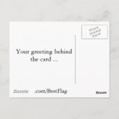 米国フロリダ ポストカード (裏面)