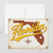 米国フロリダ ポストカード (正面/裏面)