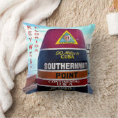 米国フロリダ-鍵西-南端ポイントブイ- クッション (ブランケット)