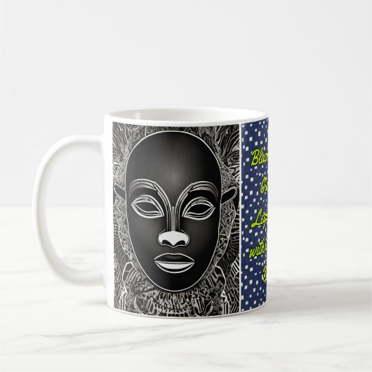 米国ブラック歴史月間コーヒーマグ コーヒーマグカップ (左)