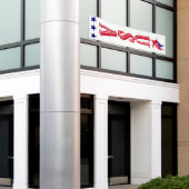 米国プライドバナー 横断幕 (ビルの外側)