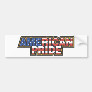 米国プライド国旗 バンパーステッカー