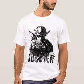 米国プライドTシャツ – ヴィンテージアメリカ国旗のグラフィック Tシャツ (正面)