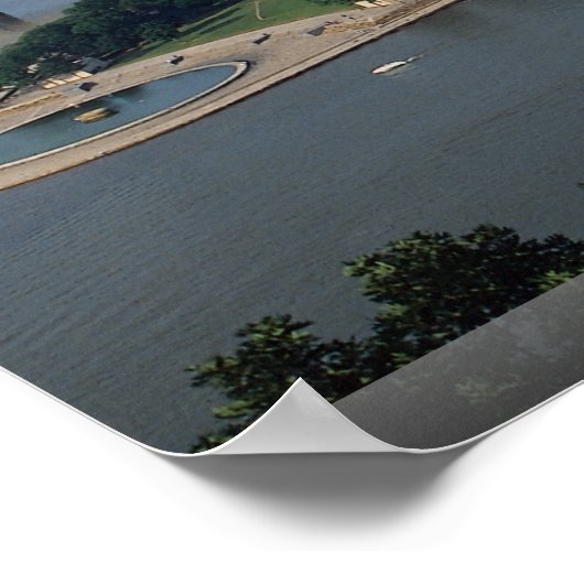 米国ペンシルバニア州ピッツバーグのゴールデントライアングル ポスター (角)