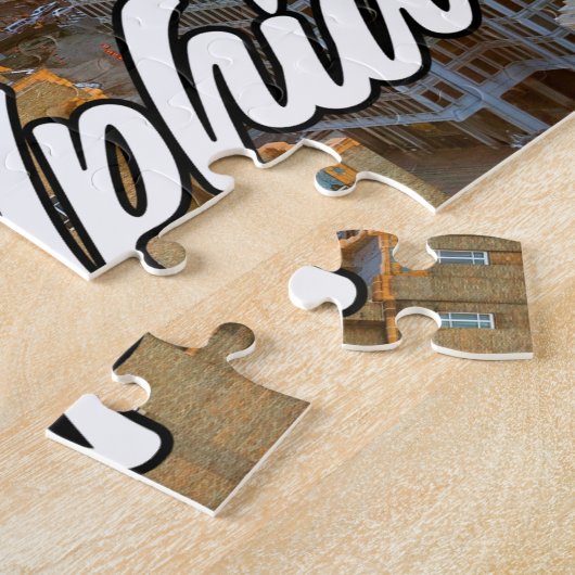 米国ペンシルバニア州フィラデルフィア市 ジグソーパズル (側面)