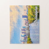 米国ペンシルバニア州，フィラデルフィア ジグソーパズル (縦)