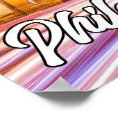 米国ペンシルバニア州，フィラデルフィア ポスター (角)