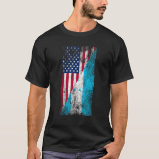 米国ホンジュラス国旗アメリカ合衆国Hondur Tシャツ