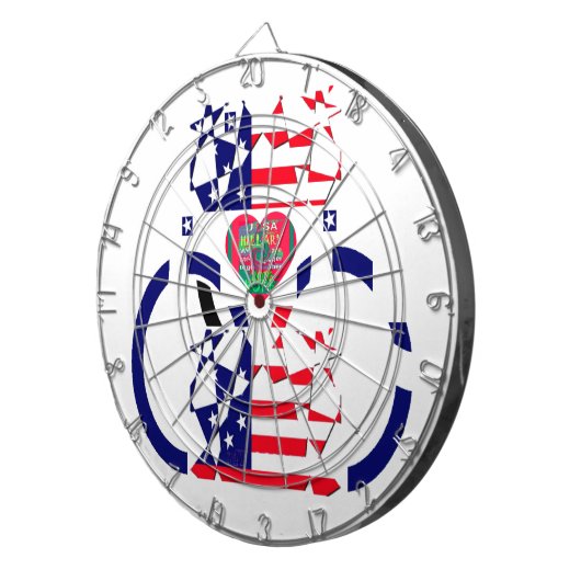 米国ホープ美しいアメージング国旗のデザインAr ダーツボード (正面右)