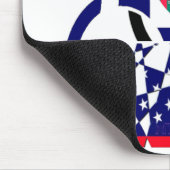 米国ホープ美しいアメージング国旗のデザインAr マウスパッド (コーナー)