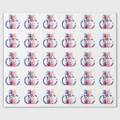 米国ホープ美しいアメージング国旗のデザインAr ラッピングペーパー (フラット)