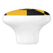 米国ボルチモア州旗とセラミックノブの引っ張り セラミックノブ (側面)