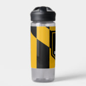 米国ボルチモア市旗を持つウォーターボトル ウォーターボトル (正面)