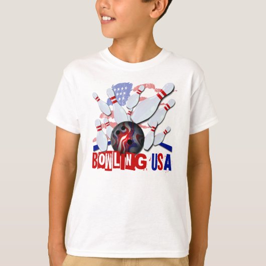 米国ボーリング Tシャツ (正面)
