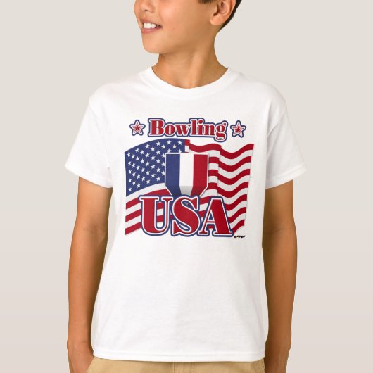 米国ボーリング Tシャツ (正面)