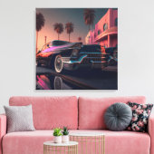 米国マイアミフロリダ キャンバスプリント (インサイチュ (リビング))