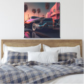 米国マイアミフロリダ キャンバスプリント (インサイチュ (寝室))