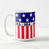 米国マグカップ – 国旗 コーヒーマグカップ (左)