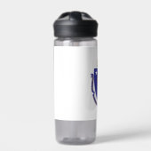 米国マサチューセッツ州旗を持つウォーターボトル ウォーターボトル (正面)