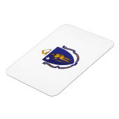 米国マサチューセッツ州旗 マグネット (左側)