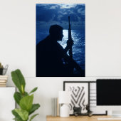 米国マリーン ポスター (ホームオフィス)