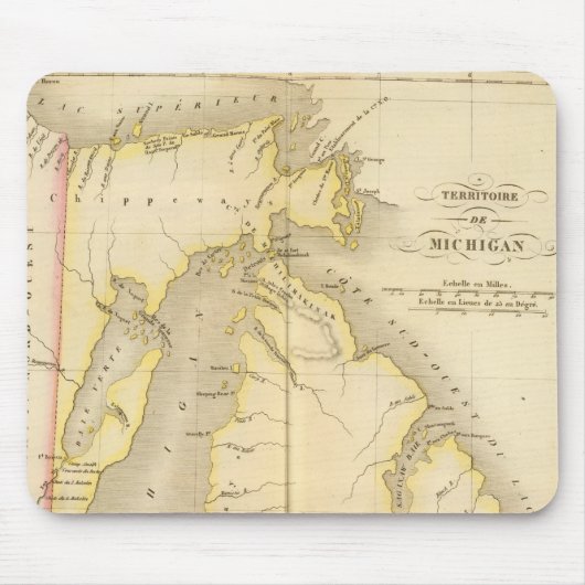米国ミシガン州 マウスパッド (正面)