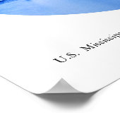 米国ミシシッピ川スナッグボート「J.G.Parke" 1885 ポスター (角)