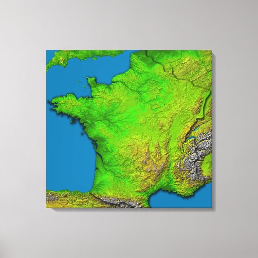 米国ミズーリ州セントルイス キャンバスプリント (正面)