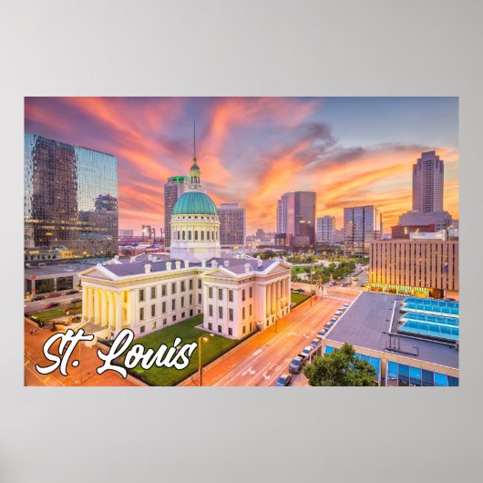 米国ミズーリ州セントルイス ポスター (正面)