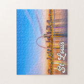 米国ミズーリ州セントルイス、Gateway Arch ジグソーパズル (縦)