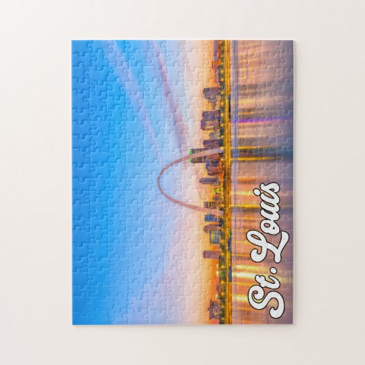 米国ミズーリ州セントルイス、Gateway Arch ジグソーパズル (縦)