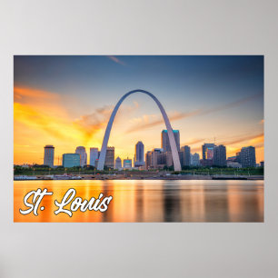 米国ミズーリ州セントルイス、Gateway Arch ポスター