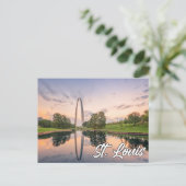 米国ミズーリ州セントルイス、Gateway Arch ポストカード (スタンド正面)